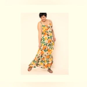 Floral maxi dress